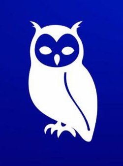 An owl, the Booma logo